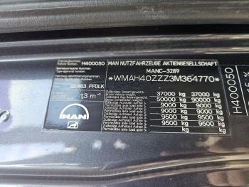 MAN TGA 460 8x4 PALFINGER PK 72002 / WINCH / TRACTOR